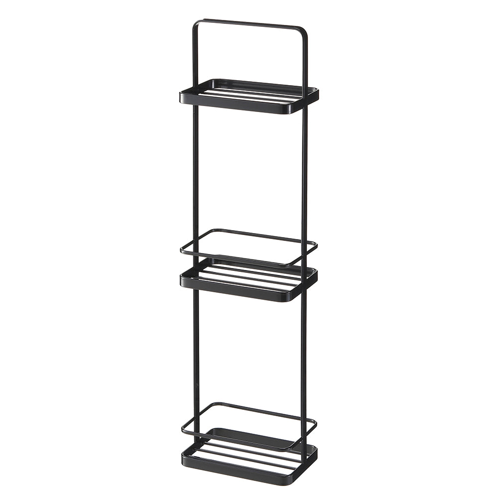 Caddy Baño 3 Niveles Negro