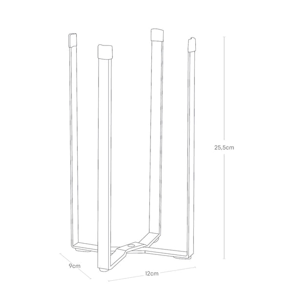 Soporte Multiusos Plegable Blanco