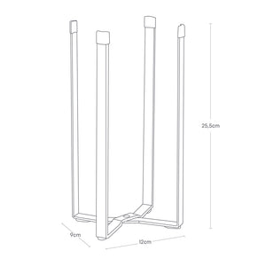 Soporte Multiusos Plegable Negro