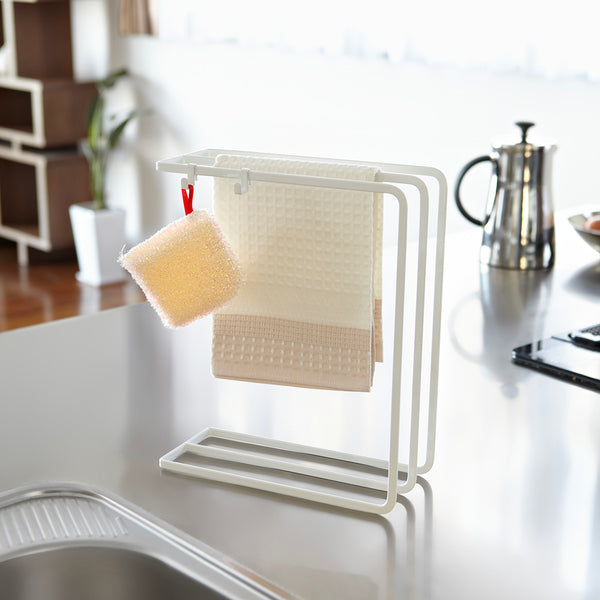 Colgador Paños Cocina Blanco