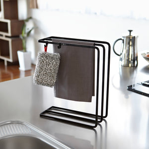 Colgador Paños Cocina Negro
