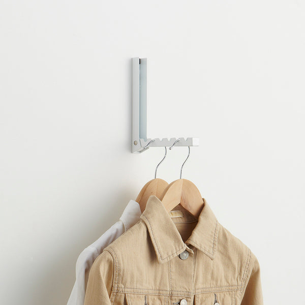 Perchero Puerta Plegable Blanco