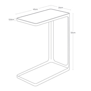 Mesa de Apoyo Frame Blanco