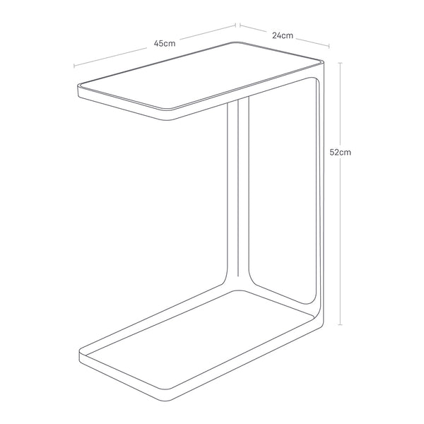 Mesa de Apoyo Frame Negro