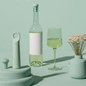 Bomba y Tapón de Vacío Loop para Vino Jade