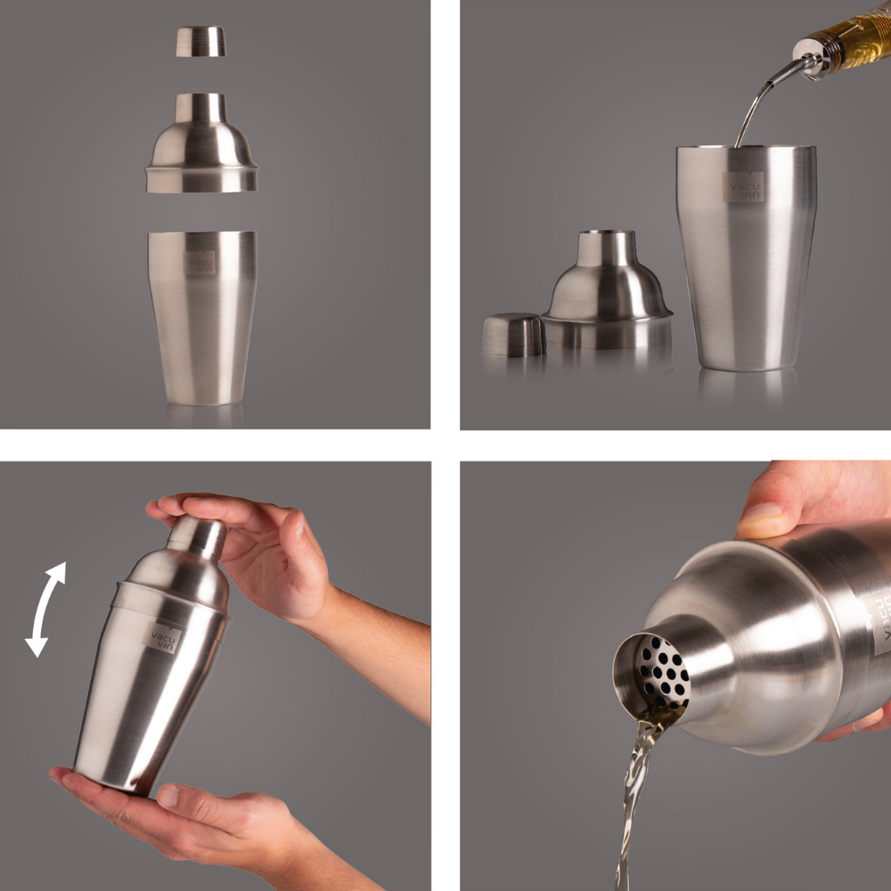 Coctelera Shaker Acero Inoxidable