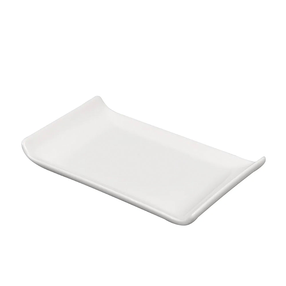 Plato Rectangular Churchill Blanco 17cms