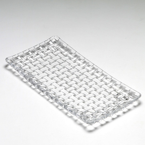 Plato Rectangular Bossa Nova 28cms