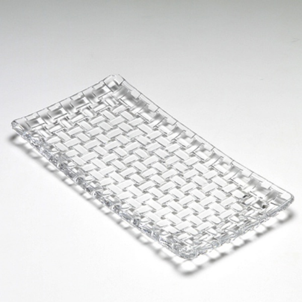 Plato Rectangular Bossa Nova 28cms