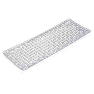 Plato Rectangular Bossa Nova 42cms