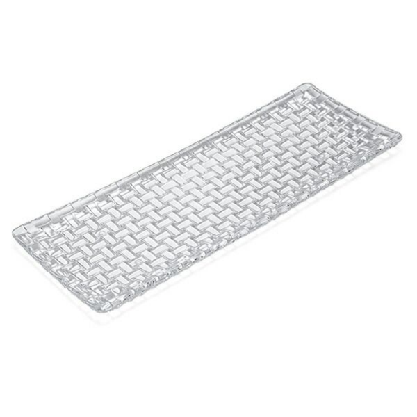 Plato Rectangular Bossa Nova 42cms