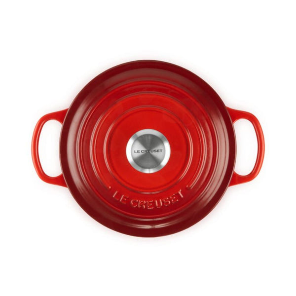 Cocotte Redonda 18cms Cereza