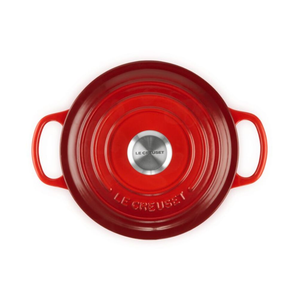 Cocotte Redonda 18cms Cereza