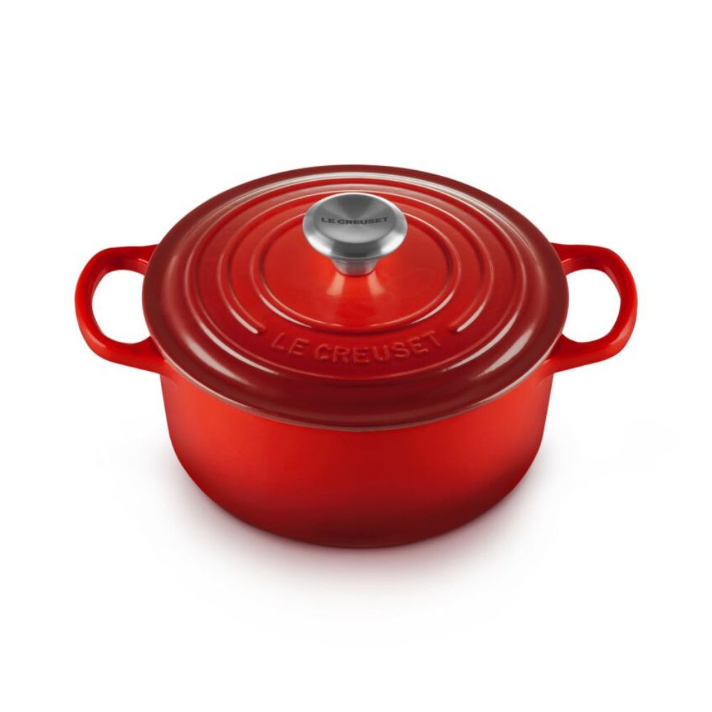 Cocotte Redonda 22cms Cereza