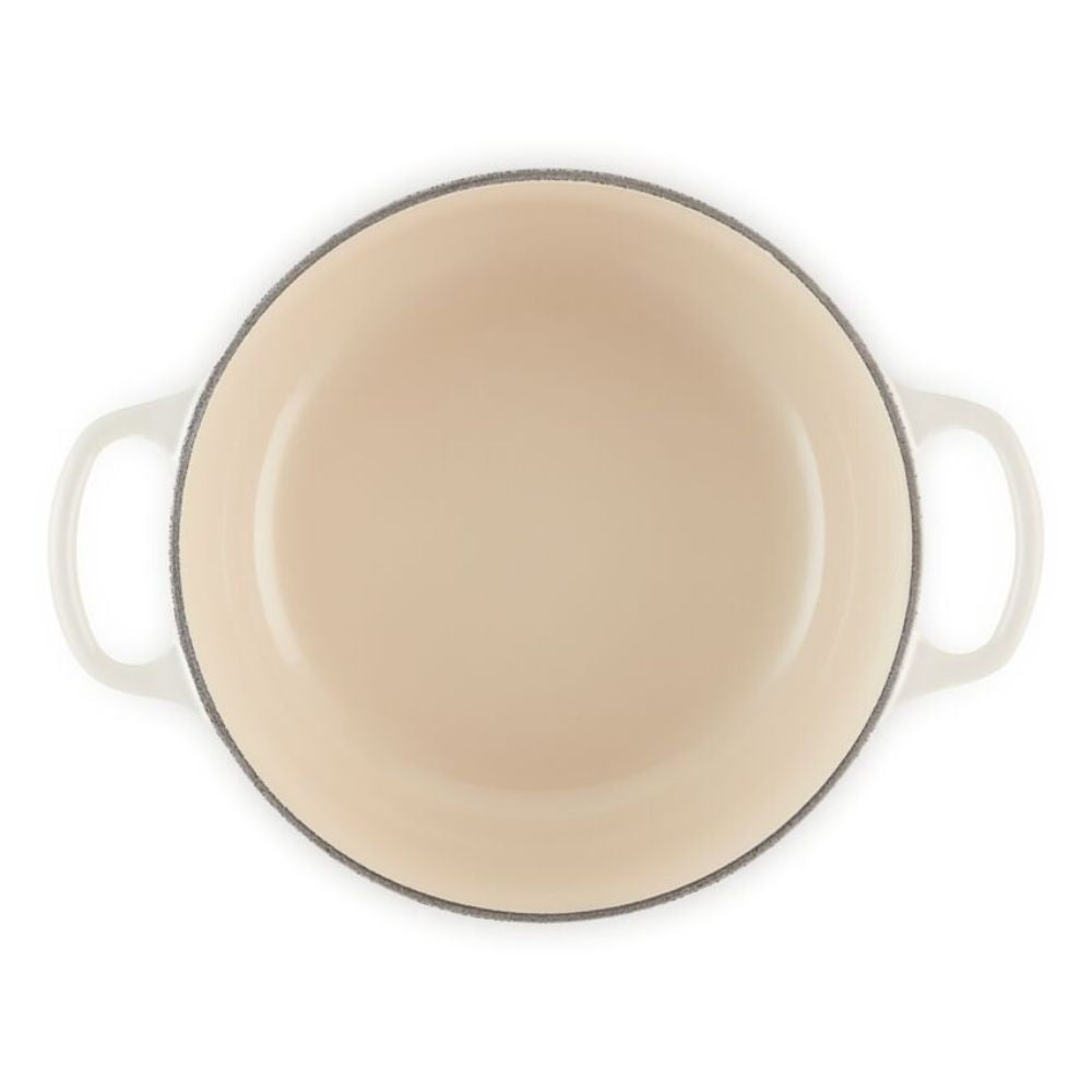 Cocotte Redonda 22cms Meringue