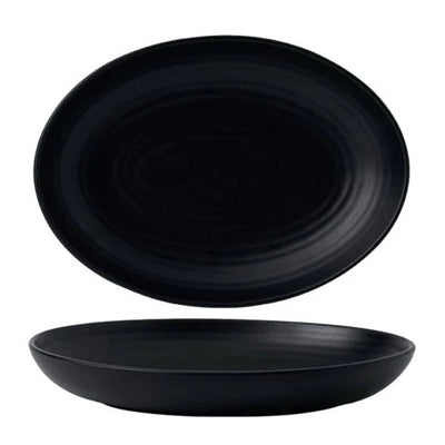 Plato Ovalado Evo Jet Churchill Negro 26.7cms