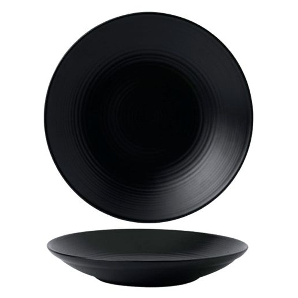 Plato Sopa Evo Jet Churchill Negro 24cms