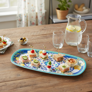 Plato Flower&Lemon 40cms