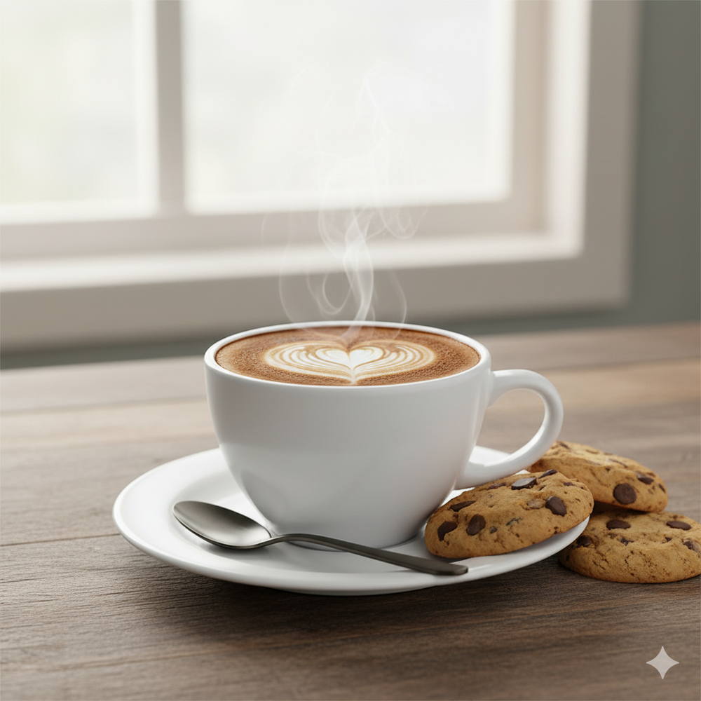 Taza Latte Profile Churchill Blanco