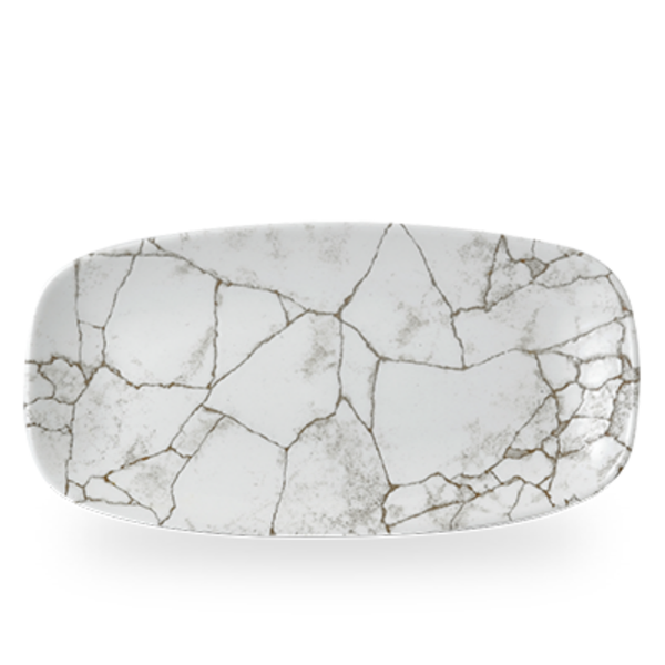 Plato Oblong Churchill Gris Agate 30cms