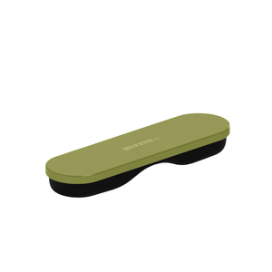 Lunch Box con Cubiertos Verde Oliva