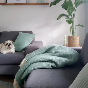 Manta Samba Verde Menta