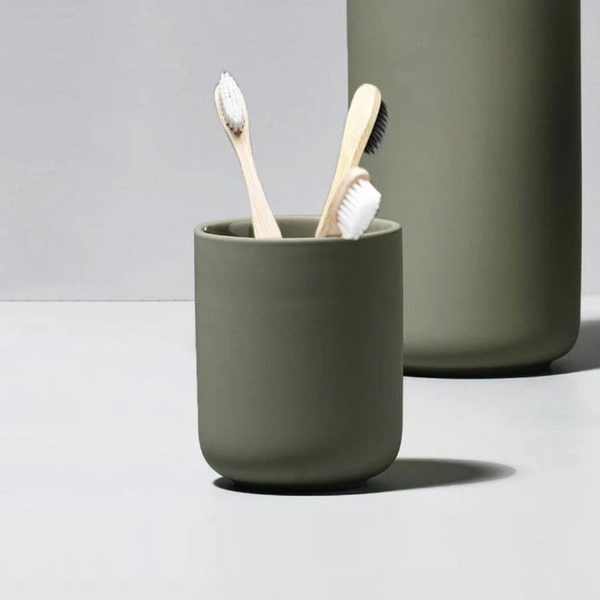 Vaso Baño Ume Verde Oliva