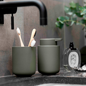 Vaso Baño Ume Verde Oliva
