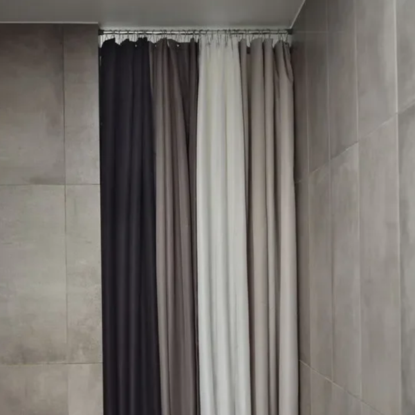 Cortina Baño Lux Taupe