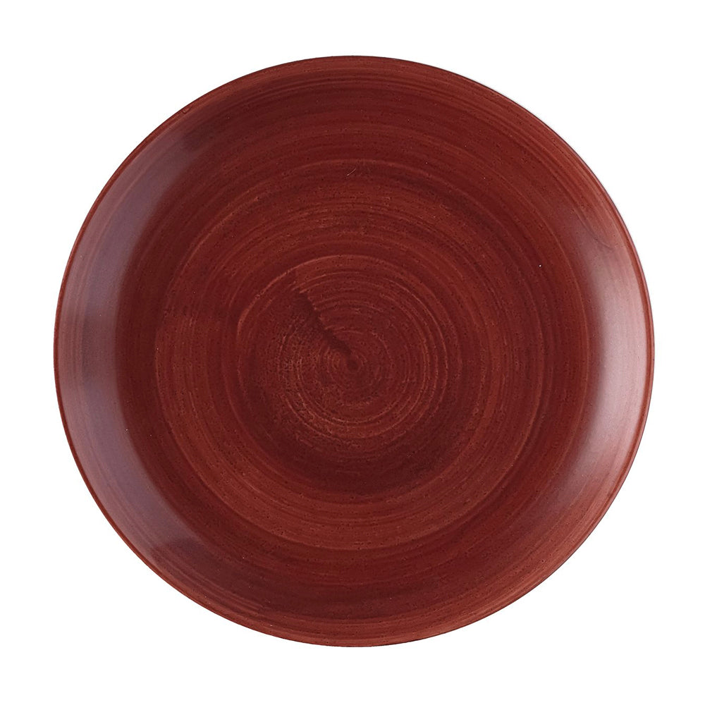 Plato Stonecast Churchill Rojo Rust 26cms