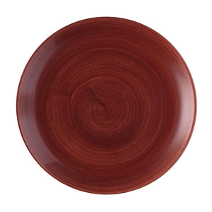 Plato Stonecast Churchill Rojo Rust 26cms