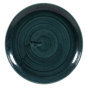 Plato Stonecast Churchill Verde Azulado 28cms