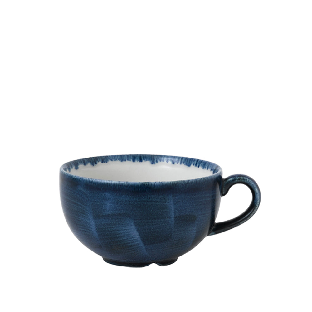 Taza Té & Cappuccino Stonecast Plume Churchill Azul