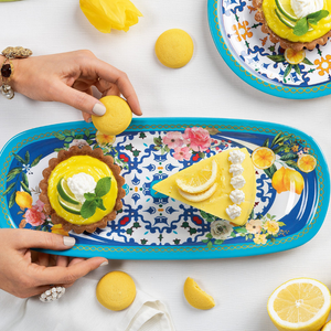 Plato Flower&Lemon 40cms