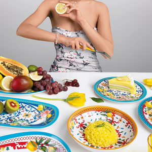 Plato Flower&Lemon 40cms