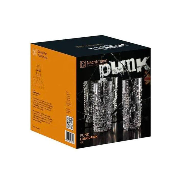 Set 4 Vasos Punk Longdrink