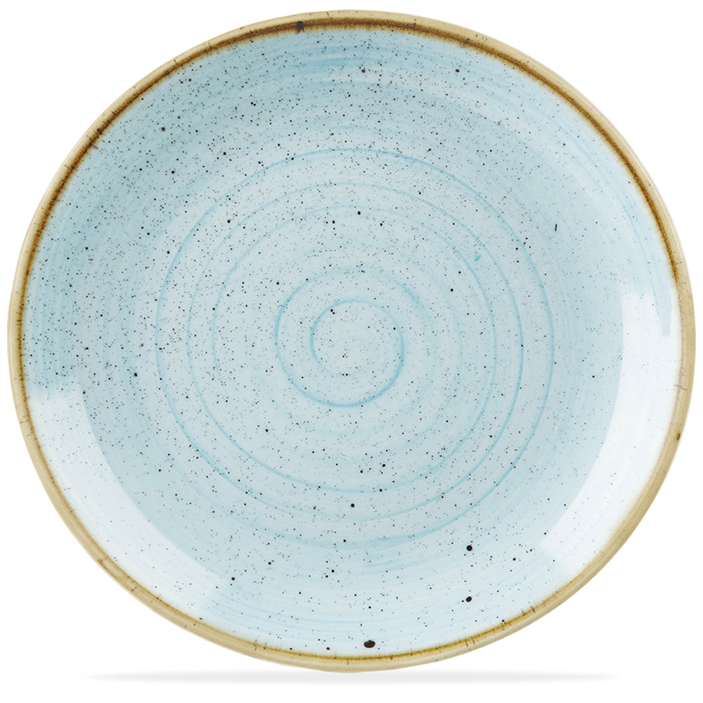 Plato Stonecast Churchill Duck Egg Azul 32cms