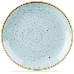 Plato Stonecast Churchill Duck Egg Azul 32cms