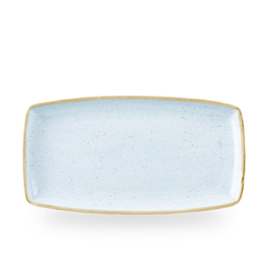 Plato Oblong Churchill Duck Egg 30cms