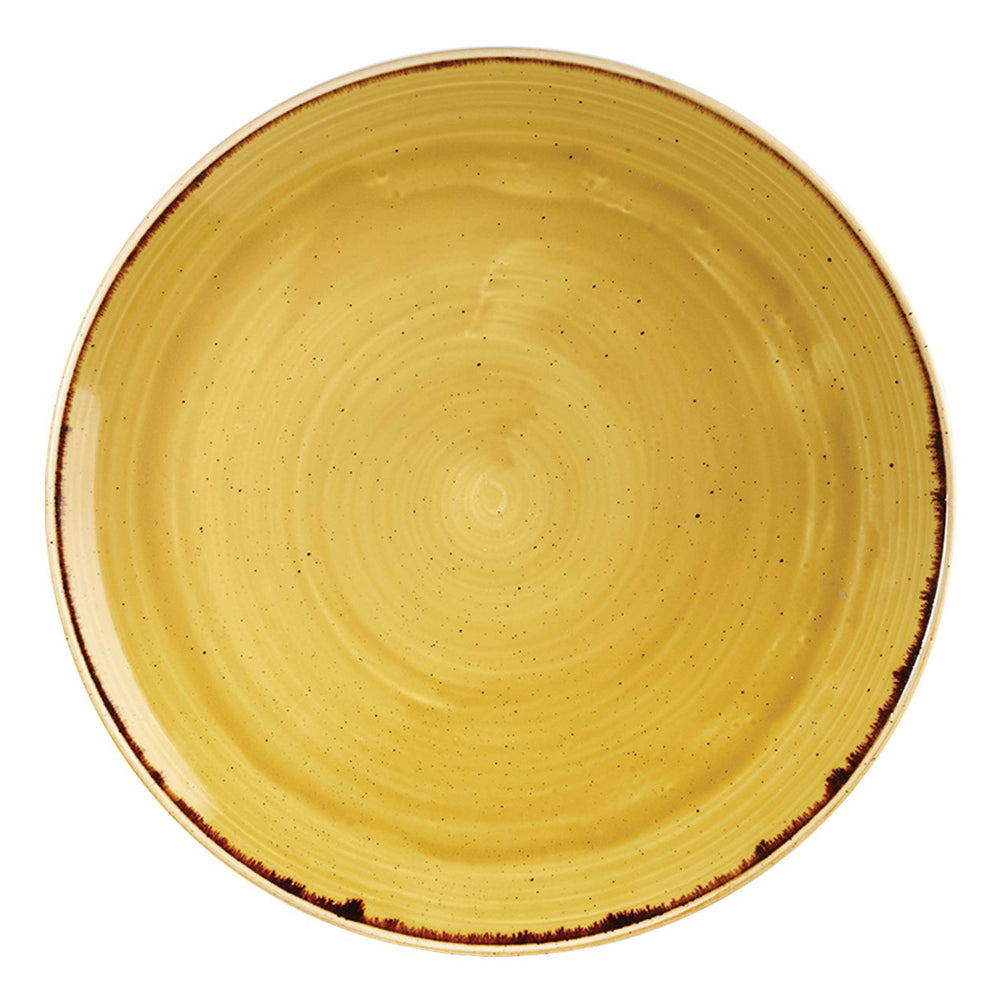 Plato Stonecast Churchill Mostaza 28cms