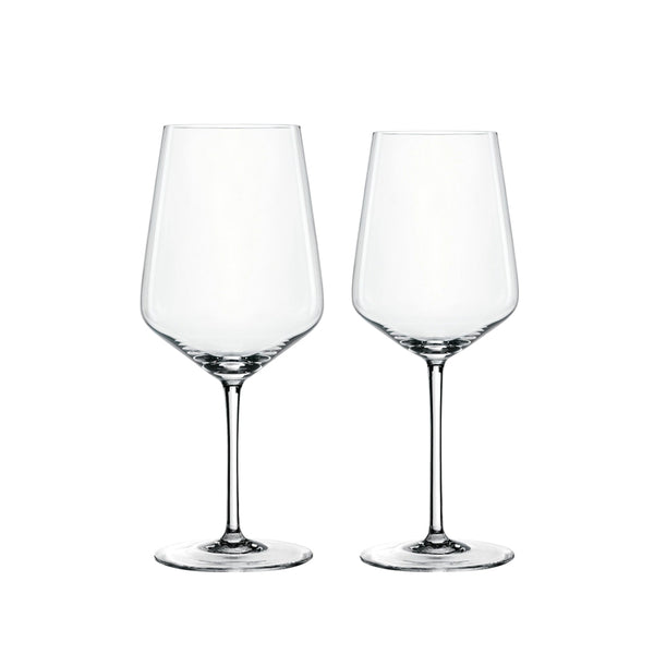 Set 12 Copas Style Tinto y Blanco
