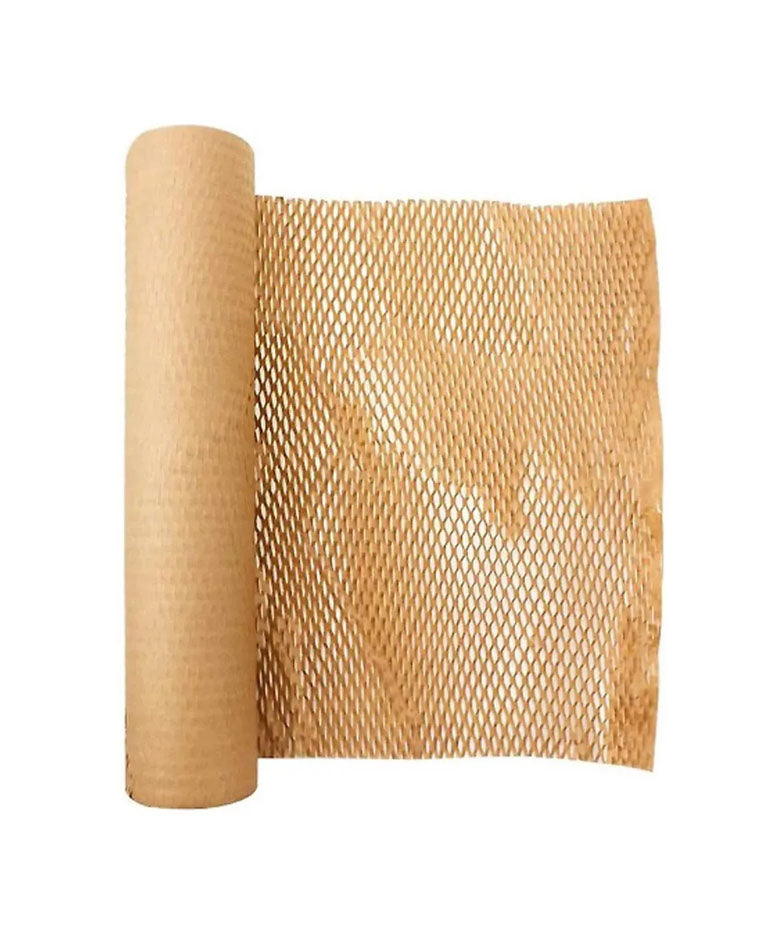 Rollo Papel Embalaje Kraft Panal Abeja 50cms X 250 Mts
