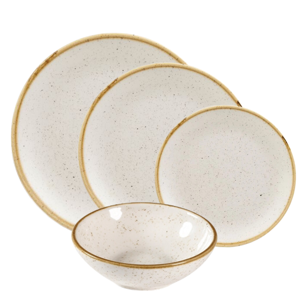 Churchill Vajilla Churchill Stonecast Piatto Con Bordo