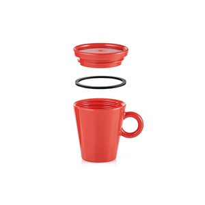 Taza Espresso Coffe&Go Rojo 50ml