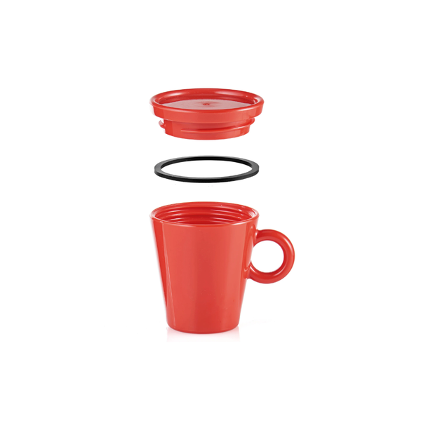 Taza Espresso Coffe&Go Rojo 50ml