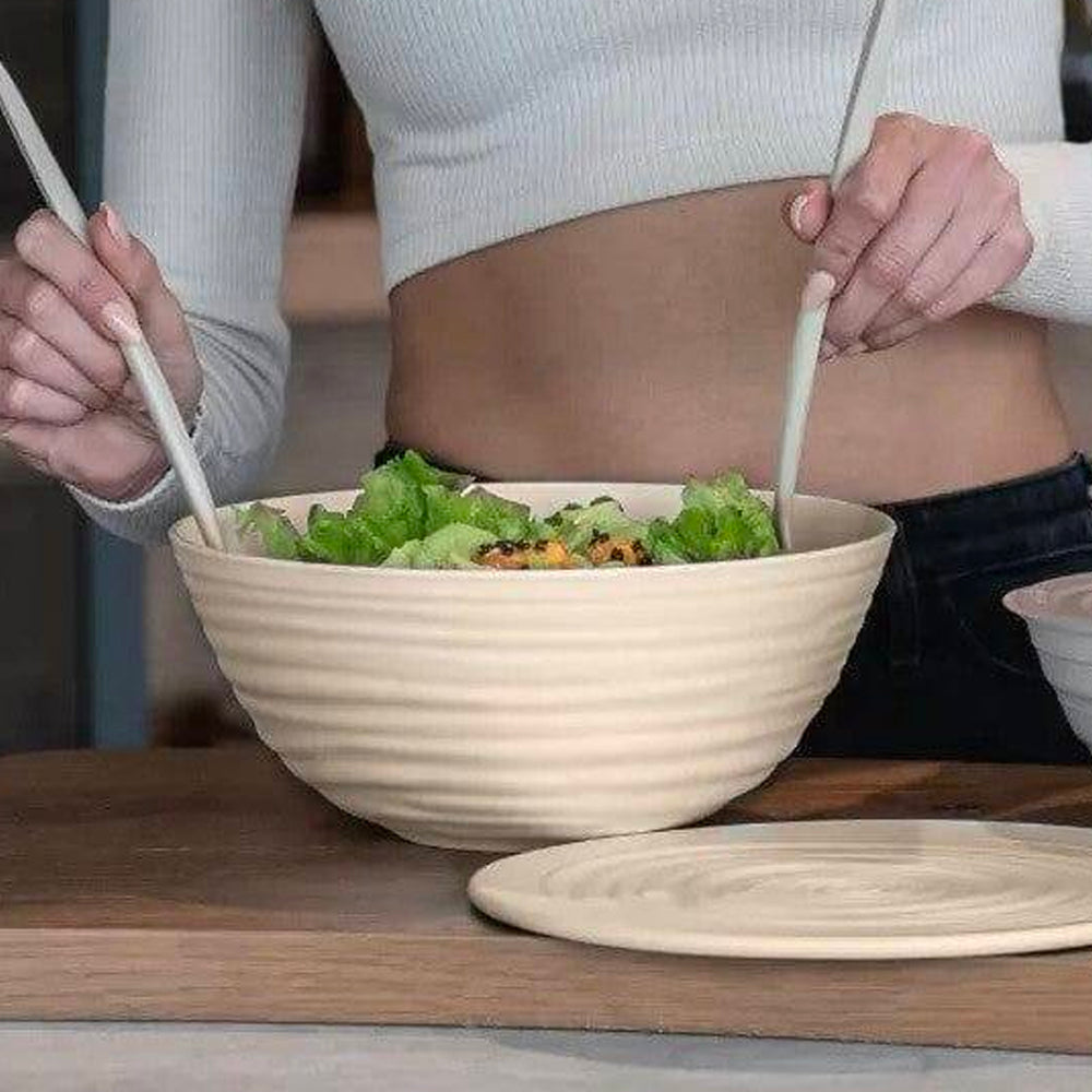 Bowl 'Tierra' con Tapa Arena 1 Lt