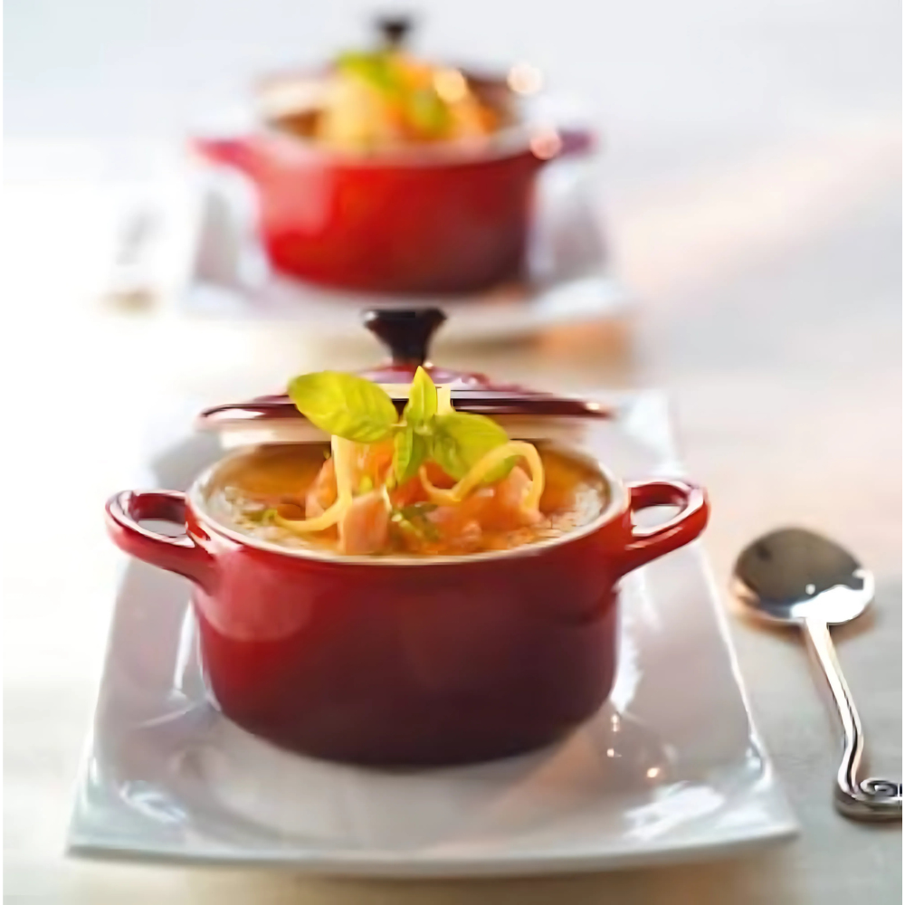 Mini Cocotte Redonda 10cms Cereza