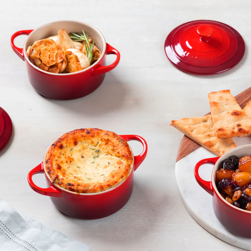 Mini Cocotte Redonda 10cms Cereza