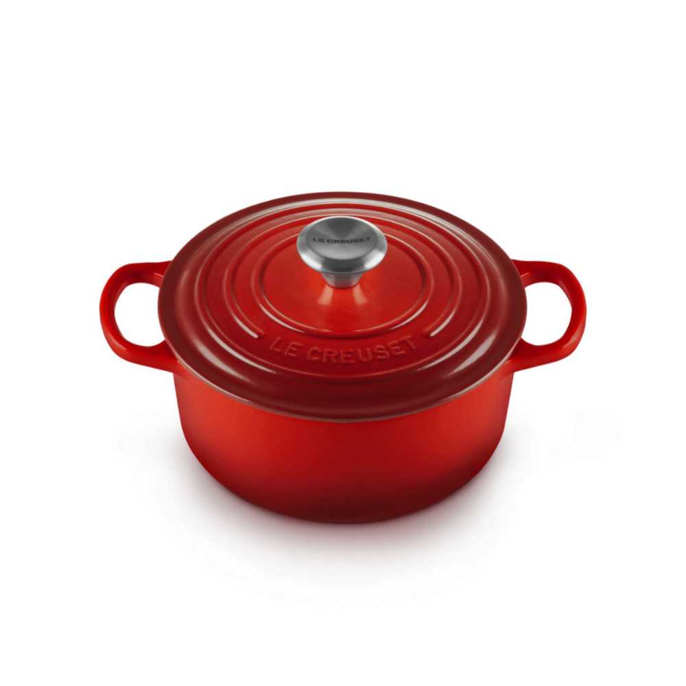 Cocotte Redonda 18cms Cereza