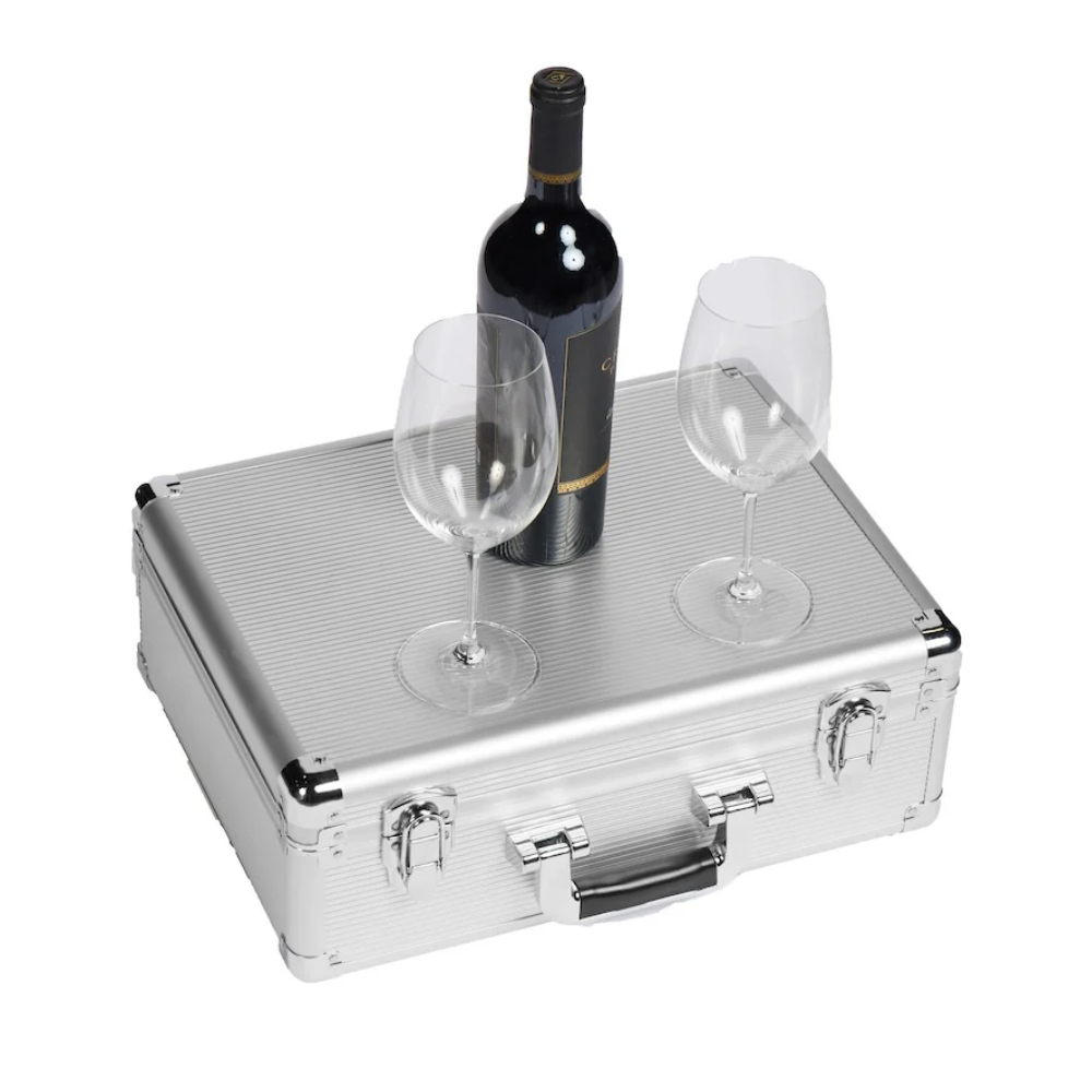 Maleta VinBottle Max Silver
